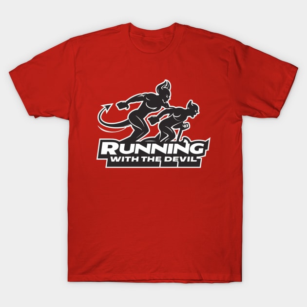 Running with the Devil T-Shirt by Jason's Finery